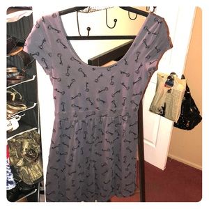 Dark Grey Key Dress